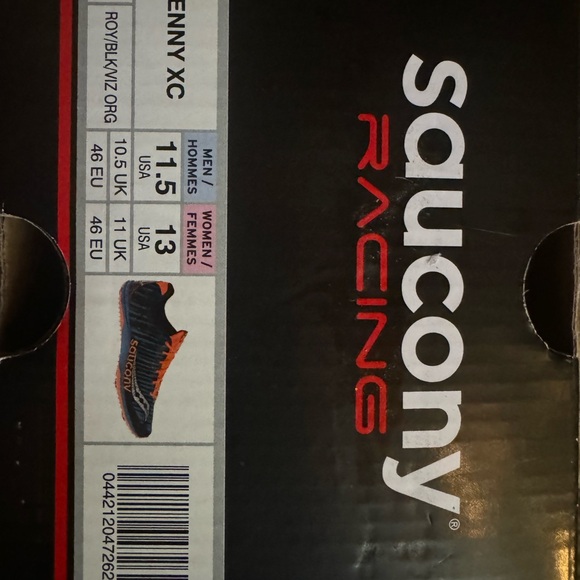 New in box Saucony kilkenny xc racing  mens 11.5 - Picture 3 of 4
